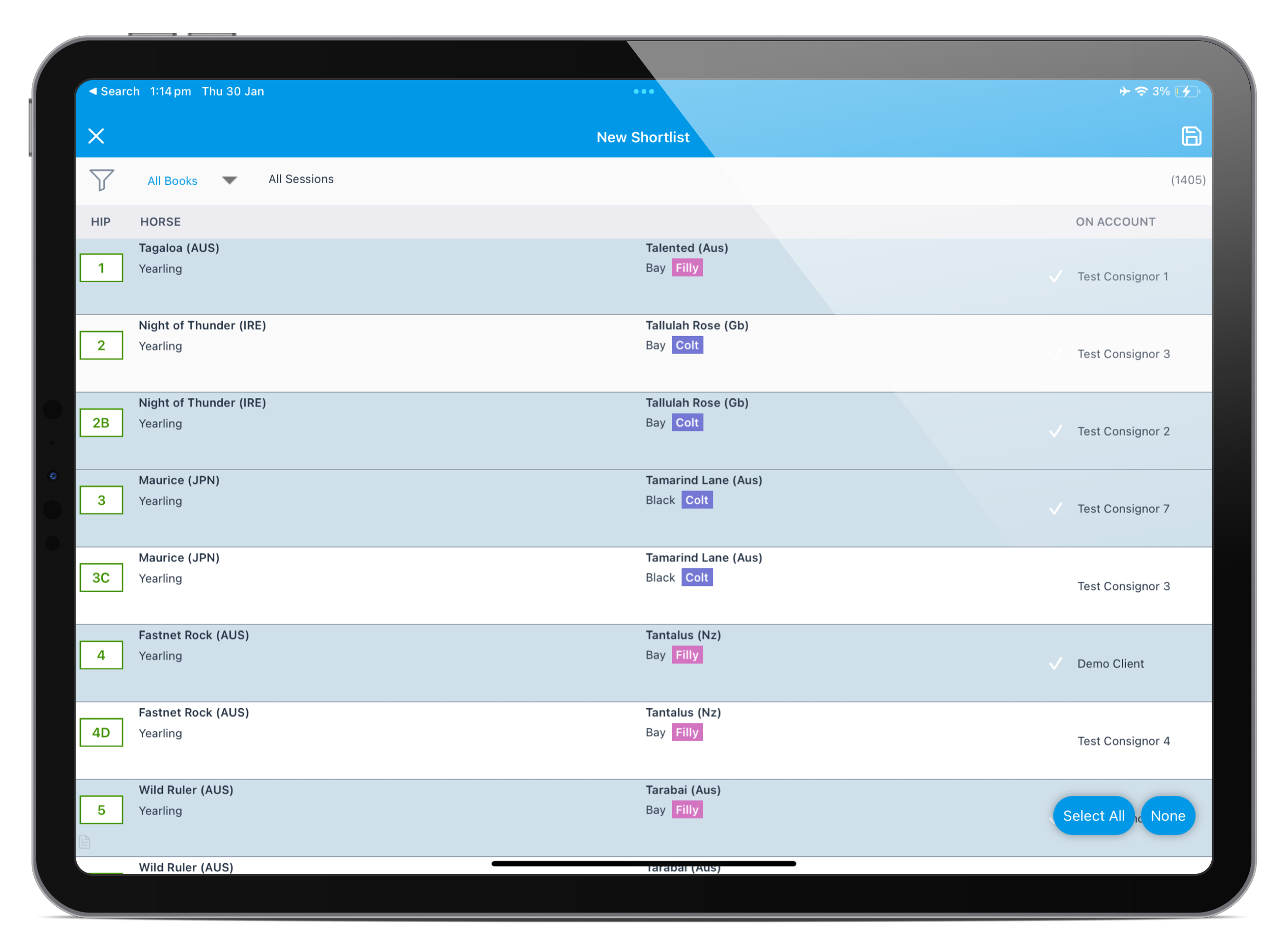 ThoroughWorks Shortlist Feature